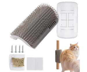 Brosse à Chien Outil Démêloir Auto-nettoyant pour Animaux de Compagnies
