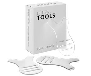 Brosse à cils en forme Y pour rehaussement de cils Nanolash 3 pcs - applicateur de lamination des cils
