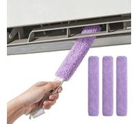 Brosse à condenseur | Outil de nettoyage en microfibre pour ventilateur de mini split,Brosse de nettoyage pour serpentin | Pour Le Nettoyage De Condenseur, Gaine, Saleté, Poussière, Graisse, Huile, Ré