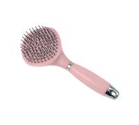 Brosse à crin à longs poils avec poignée gel Waldhausen Rose 23 cm