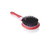 Brosse à crin double usage Lexhis Soft Line Rouge TU