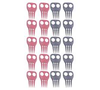Brosse à crinière de cheval, 20 pièces, outils de toilettage portables pour cheval | Petit peigne compact pour crinière de cheval pour ferme équestre