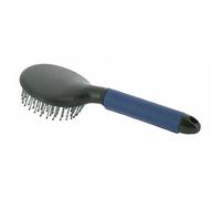Brosse à crinière Hippo-Tonic Soft Bleu L 24,5 x l 9,5 x h 3 cm