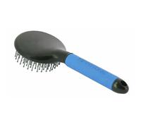Brosse à crinière Hippo-Tonic Soft Bleu L 24,5 x l 9,5 x h 3 cm