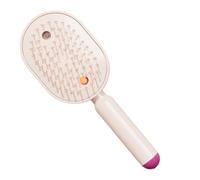 Brosse à crinière rouge - Brosse à cheveux humides avec coussin d'air, parfaite pour démêler, coiffer, coiffer, améliorer la brillance, soins des cheveux lisses pour femmes, filles et utilisation au