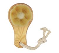 Brosse à démaquiller pour le visage, brosse en bois pour nettoyer le visage avec manche en bois, forme de de prunier | Brosse de nettoyage des pores