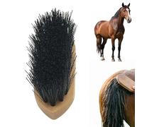 Brosse à Démêler pour Cheval Peigne de Massage en Bois pour Bétail | Brosse à crins en bois naturelle chevaux ranch écurie ferme stalles grange extérieur arrière-cour