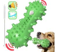 Brosse A Dent Chien, Jouet À Mâcher Pour Chien, Résistant À La Morsure Bâton De Nettoyage Des Dents En Caoutchouc Pour Petits Et Moyens Chiens (Vert)