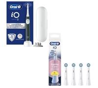 Brosse à dent électrique iO2 Series Forest Green + Travel Case + ORAL-B iO refills x4 Gentle Care Blanc