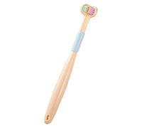 Brosse À Dents À Trois Faces Brosse À Dents À Poils Souples Macaron Brosse À Dents Triple Pour Autisme À 3 Côtés Brosse À Dents Voyage Pour Les Adultes Et Les Enfants Autistes