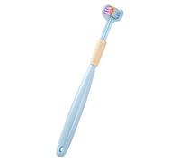 Brosse À Dents À Trois Faces Brosse À Dents À Poils Souples Macaron Brosse À Dents Triple Pour Autisme À 3 Côtés Brosse À Dents Voyage Pour Les Adultes Et Les Enfants Autistes