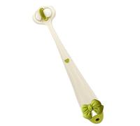 Brosse à dents à trois poils pour | Brosse à dents triple angle design nœud papillon, brosse à dents au design enveloppant efficace avec poignée facile à prendre en main pour un nettoyage doux