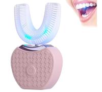 Brosse à Dents Automatique Sonic Brush V5, Brosse à Dents électrique Ultrasonique En Forme De U à 360°, électrique Intelligente Sans Fil Pour Adultes