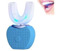 Brosse à Dents Automatique Sonic Brush V5, Brosse à Dents électrique Ultrasonique En Forme De U à 360°, électrique Intelligente Sans Fil Pour Adultes