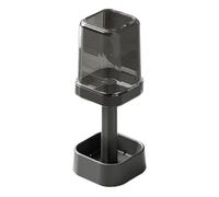 Brosse à dents avec gobelet/couvercle contient 3 emplacements, hauteur réglable avec supports électriques, compatible avec les convent et