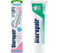 Brosse à dents Biorepair Curve Full Protection Dentifrice 75ml Set Duo Protection