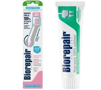 Brosse À Dents Biorepair Curve Gum Protection + Dentifrice Biorepair Full Protection 75ml