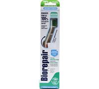 Biorepair Brosse à dents antibactérienne protection totale – Poils moyens, forme incurvée brevetée