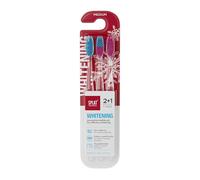 Brosse à dents blanchissante SPLAT | Brins caoutchoutés et arrondis | Lot de 3