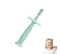 Brosse à dents - Brosse à 360 degrés, outil d'entraînement à prise douce | Aide à l'hygiène pendant le nettoyage quotidien, le massage précoce des dents, les moments de bain des tout-petits et le