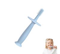 Brosse à dents - Brosse à 360 degrés, outil d'entraînement à prise douce | Aide à l'hygiène pendant le nettoyage quotidien, le massage précoce des dents, les moments de bain des tout-petits et le