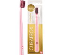 Brosse À Dents Cs 12460 Velvet Soft ¿ Soin Des Gencives Sensibles Nettoyage Ultra-Doux Avec 12 460 Filaments Emballage Individuel, Rose-Fuchsia