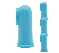 Brosse à dents de doigt pour animaux de compagnie - Brosse de nettoyage dentaire de chiot, polisseuse de dents de chien | Kit de dent de chat réutilisable, soins de gomme de doigts portables, dissolv