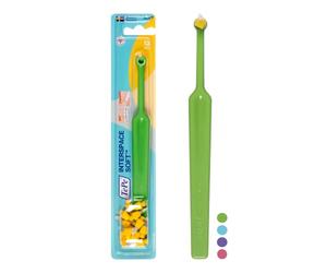 Brosse à Dents de Précision TePe Interspace Souple, 1 Manche, 12 Têtes | Nettoyage précis des zones difficiles d’accès, Comme les furcations, Les implants et les appareils dentaires