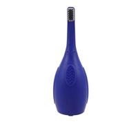 Brosse à Dents de Sécurité Compacte en Silicone, Tête Petite Bleue | Bord Arrondi, Structure Compacte, Usage en Établissement sous Contrôle, Limite les Risques et Modifications