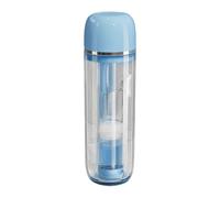 Brosse À Dents De Voyage, Brosse À Dents De Voyage Pliante, Kit De Soins Oraux, Conception Compacte Et Portable, Cas De Stockage Multifonctionnel, 16.1x4.8x4,8 Cm Pour La Maison, Les Affaires, Le Camp