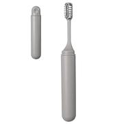 Brosse à dents de voyage - Brosse de nettoyage de poche pliable avec étui | Tête amovible avec poils doux, équipement minimaliste pour les voyages d'affaires pour les séjours ou les essentiels de