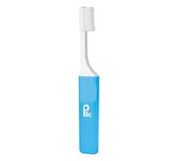 Brosse à dents de voyage souple - Étui ventilé Bleu