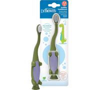 Brosse À Dents Dinosaure Pour Tout-Petit,Vert,1 Paquet