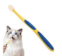 Brosse à dents douce, dents légères pour chiot, soins de la mauvaise avec fonction douce, brosse ABS légère, outil d'hygiène avec design confortable, toilettage pour animaux de compagnie pour