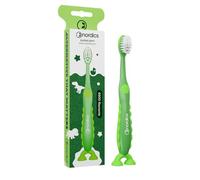 Brosse à dents écologique pour bébé de 0 à 2 ans - Avec 4 080 poils - Vert - Nordics (vert, 1 pièce (1 pièce)