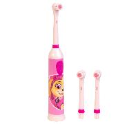 Brosse à dents Électrique à Pile Pat'Patrouille Oscillante Rose