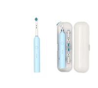 Brosse à dents électrique à tête rotative, entièrement automatique, chargement USB, poils souples, étanche à 360 degrés, type rotatif(D)