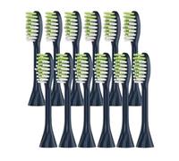 Brosse À Dents Électrique Accessoire Tête De Brosse À Dents. Compatible Avec Philips HY1100, HY1200, BH1022 ONE110 Les Séries(12pcs Blue)