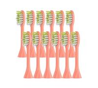 Brosse À Dents Électrique Accessoire Tête De Brosse À Dents. Compatible Avec Philips HY1100, HY1200, BH1022 ONE110 Les Séries(12pcs Red)