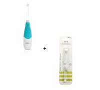 Brosse à dents électrique bébé et 2 têtes de remplacement - Sonïk