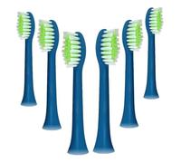 Brosse À Dents Électrique De Remplacement Tête De Brosse HX2033 - Compatible Avec Philips HX24 Et HX2000 Et HX2100 Les Brosses Douces Propres Et Lumineuses Des Séries(6 purple)