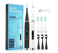 Brosse à dents électrique, détartreur dentaire électrique, blanchiment des dents, élimination du tartre, de la plaque, des taches de café, du calcul dentaire, 5 modes réglables, outil de soins bucco-d