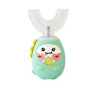 Brosse à dents électrique en forme de U - Brosse à dents complète pour avec minuterie intelligente et 3 modes de nettoyage, outil de nettoyage des dents pour , pour hôtel, école