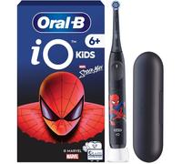 Brosse à dents électrique enfant - ORAL-B - iO Kids Spiderman - Étui de voyage - Batterie - Blanc/Bleu