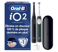 Brosse à dents électrique Oral B iO 2 Pack Noir et Vert