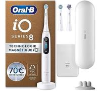 Brosse À Dents Électrique - ORAL-B - iO 8 - Capteur de Pression - 6 Modes - Accessoires Inclus