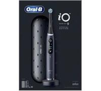 Oral-B iO Series 9 Brosse à dents électrique avec technologie magnétique iO, édition spéciale, 1 embout de brosse à dents électrique, 1 étui de voyage avec fonction de charge, 1 trousse de maquillage,