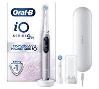 Brosse À Dents Électrique Oral-B Io 9 - Rose Quartz - Connectée Bluetooth - 7 Modes De Brossage