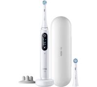 Brosse à dents électrique Oral-B io Series 8, minuterie rapide et sûre, blanche
