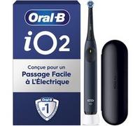 Oral-B Brosse à dents électrique iO2 Series - 3 modes, technologie magnétique, étui de voyage - Bleu